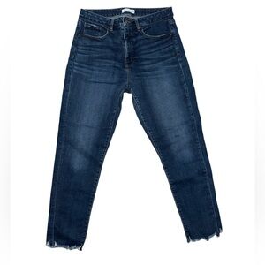 LOFT Dark Blue Women Curvy Skinny Jean